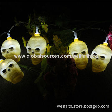LED String of Light with Hallowmas Decorated, 110/220V Voltage